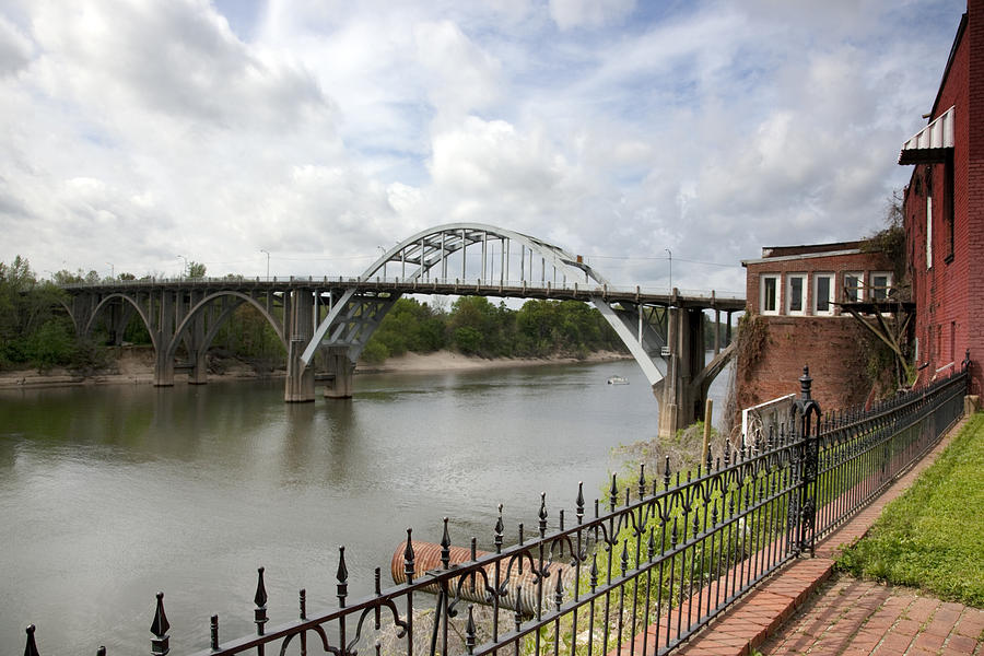 Edmund Pettus Bridge in Selma Alabama Photograph by Carol M Highsmith