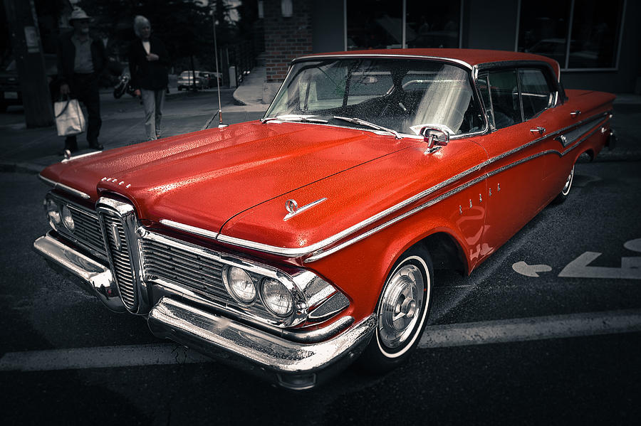 Edsel Red Photograph by Ronda Broatch