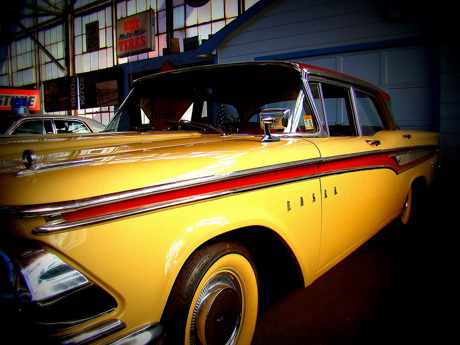 Edsel Photograph by Rodney Lee Williams