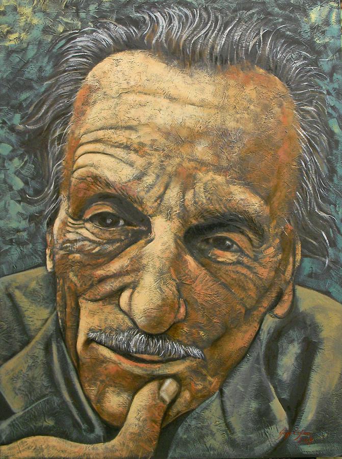 Portrait Painting - Eduardo De Filippo by Giosi Costan Portrait Painting - Eduardo De Filippo by Giosi Costan