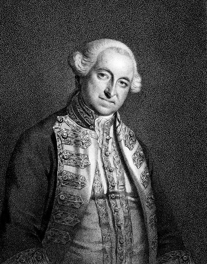 Edward Boscawen Naval Commander Drawing by Mary Evans Picture Library