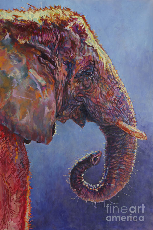 Ganesh  Painting by Patricia A Griffin
