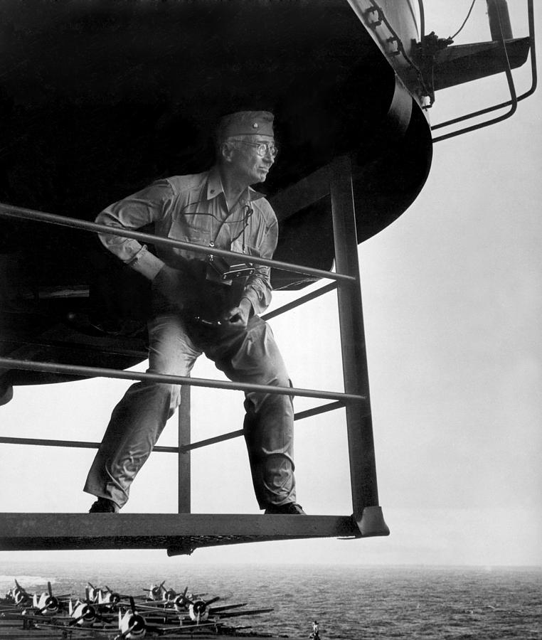 Edward Steichen, Joined The U.s. Navy Photograph by Everett - Fine Art ...