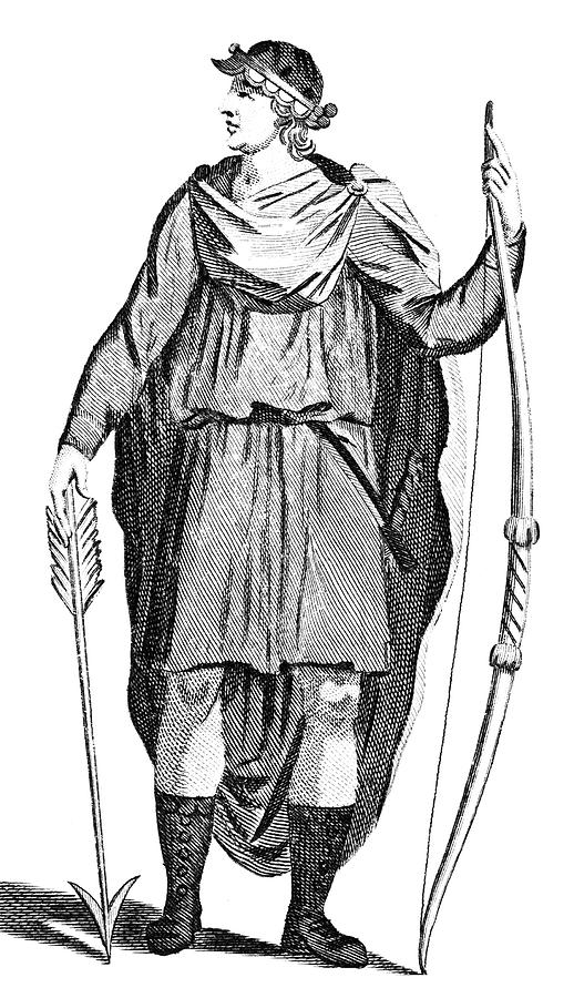 Edward The Martyr (c962-978) Painting by Granger