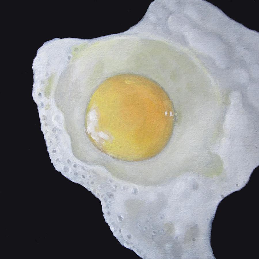 Egg #1 Painting by Kazumi Whitemoon