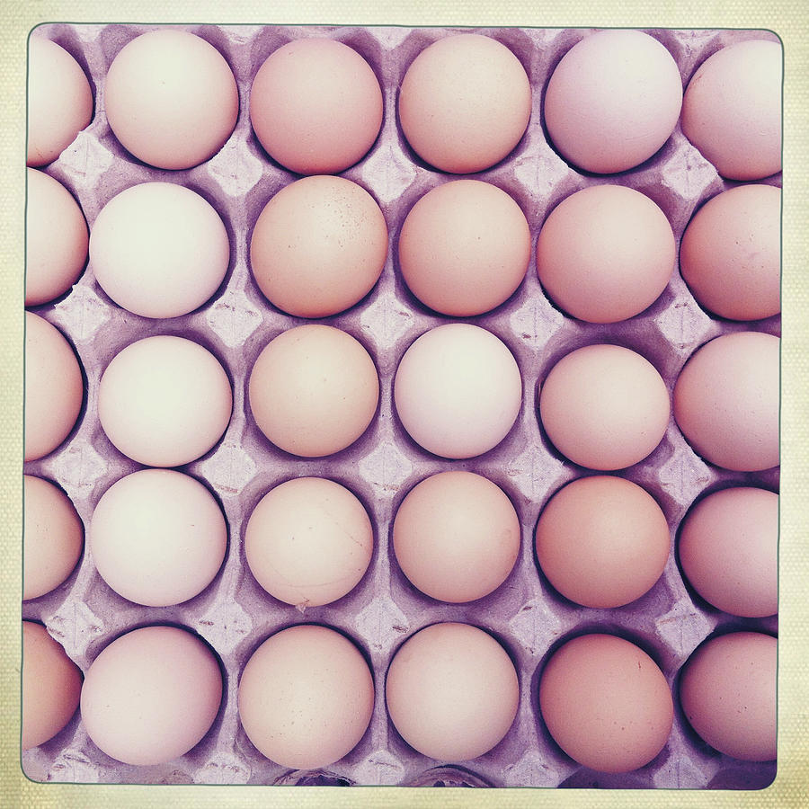 Eggs In Carton Photograph by Ixefra