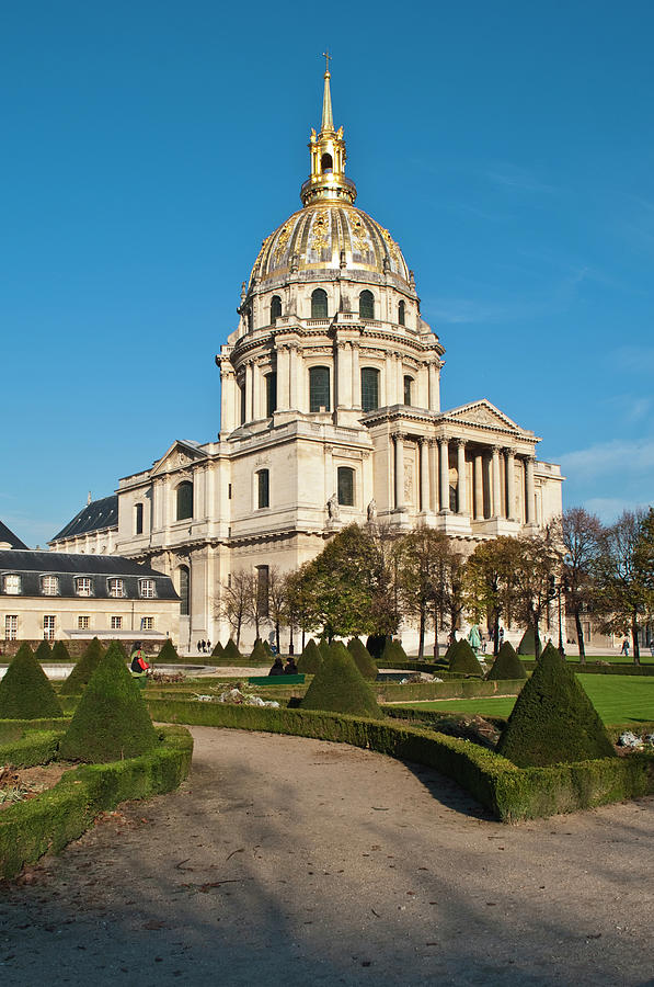 Eglise Du Dome, Hotel Des Invalides Photograph by Geoff Stringer