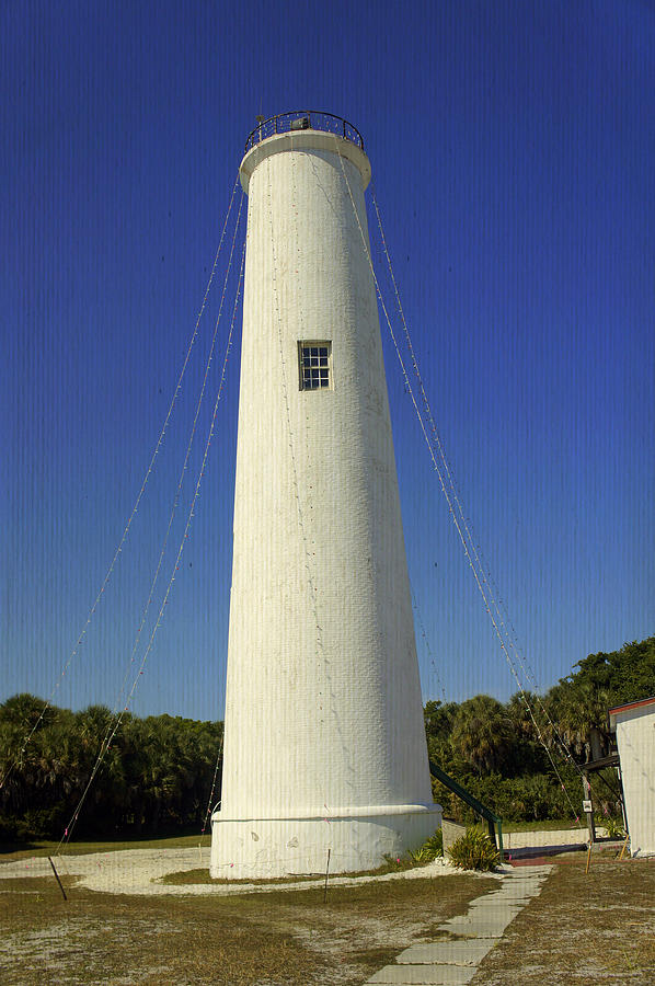 Egmont Key Lighthouse Photograph by Laurie Perry
