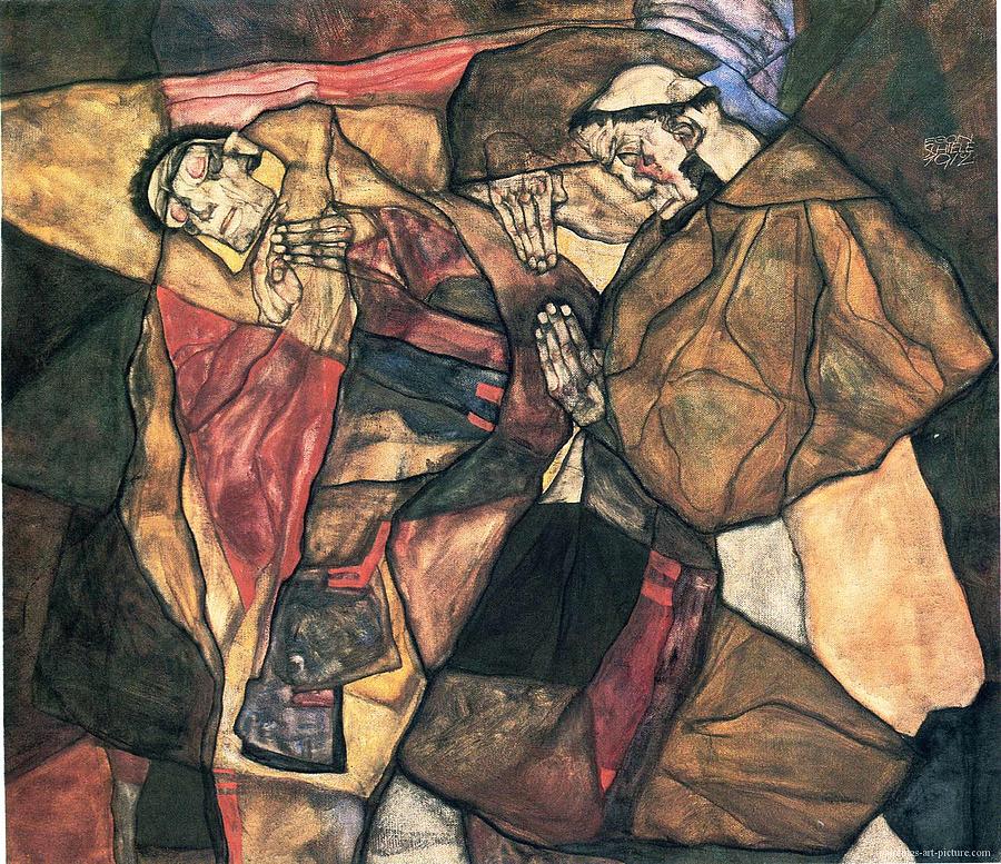 Egon Schiele Paintings Painting by Celestial Images