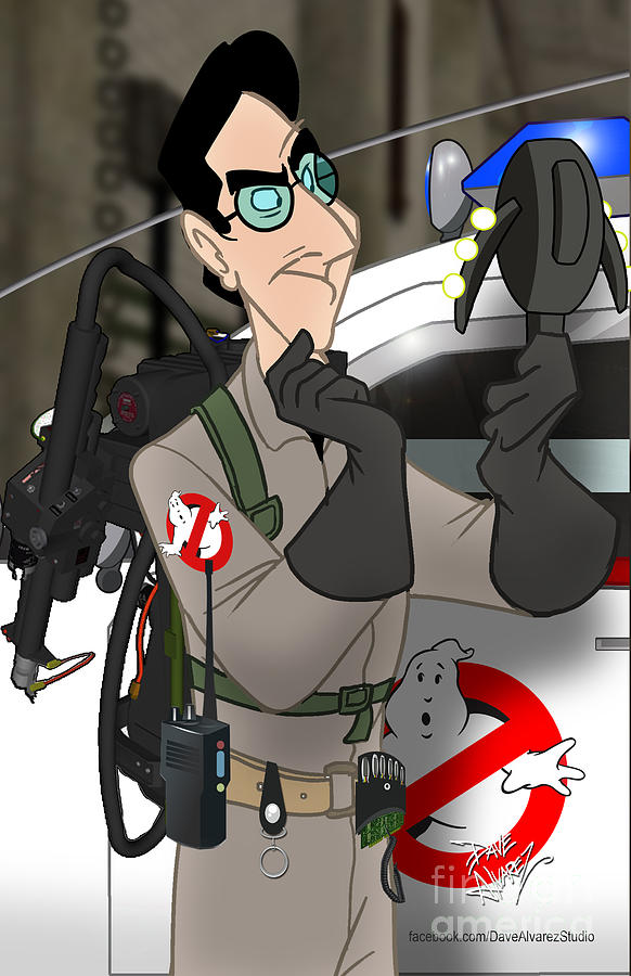 Egon Spengler Digital Art by Dave Alvarez - Fine Art America