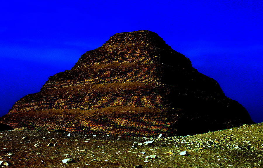 Egypt - Step Pyramid Photograph by Jacqueline M Lewis