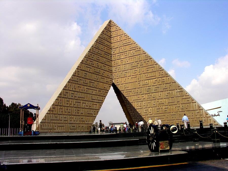 Egypt - Alexandria - Monument to Anwar Sadat Photograph by Jacqueline M Lewis