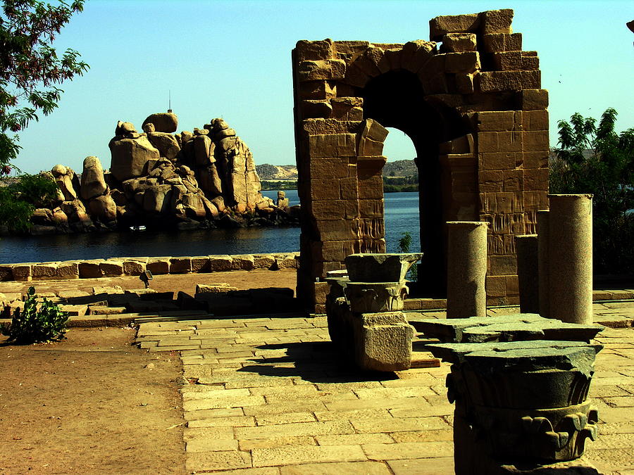Egypt - Philae Complex - Aswan Photograph by Jacqueline M Lewis
