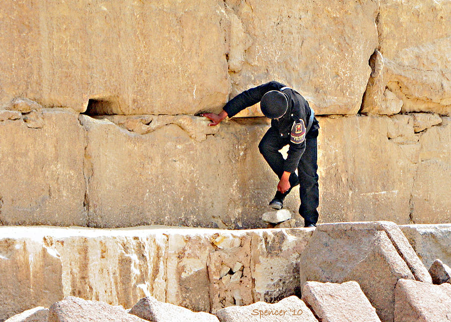 Egypt Rocks Photograph by T Guy Spencer
