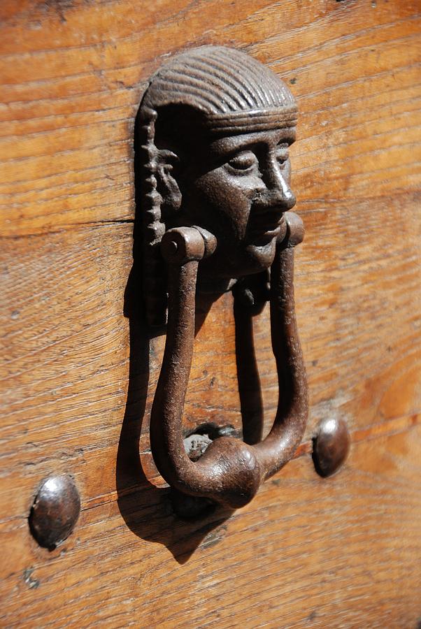 Egyptian Door Knocker Photograph by Eric Tressler