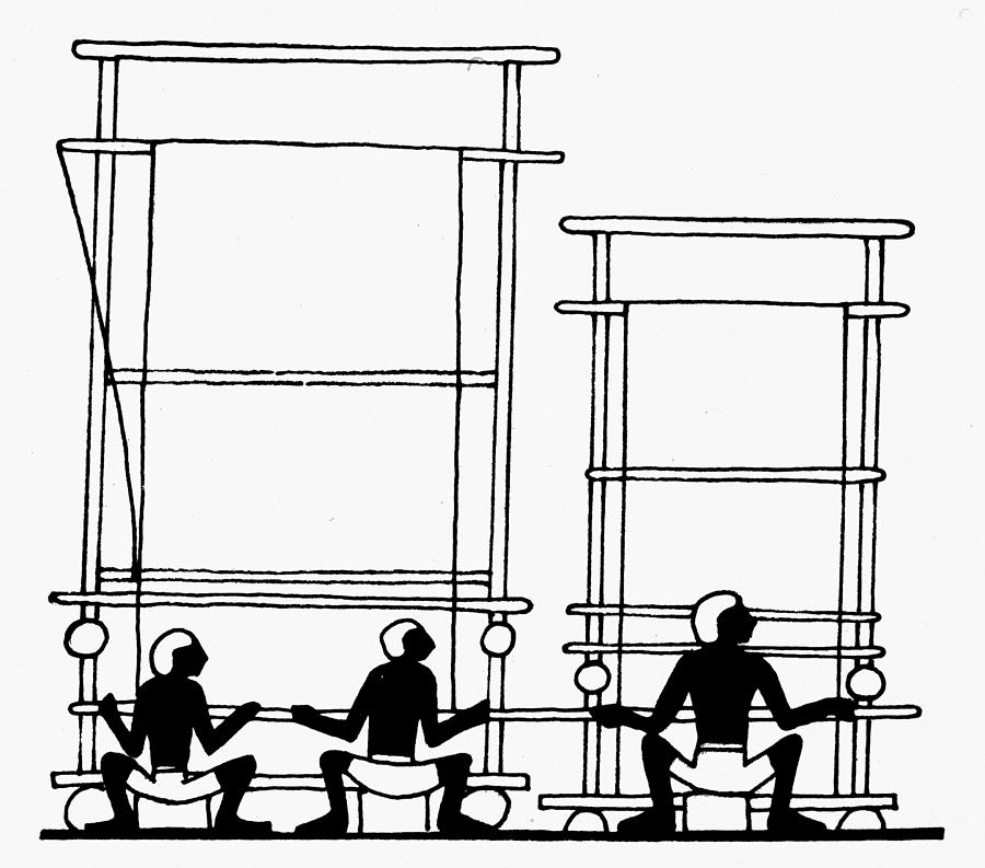 Egyptian Loom by Granger