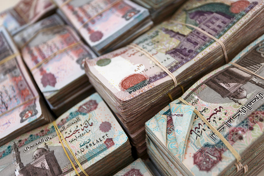 Egyptian Pounds Photograph by Aristotoo