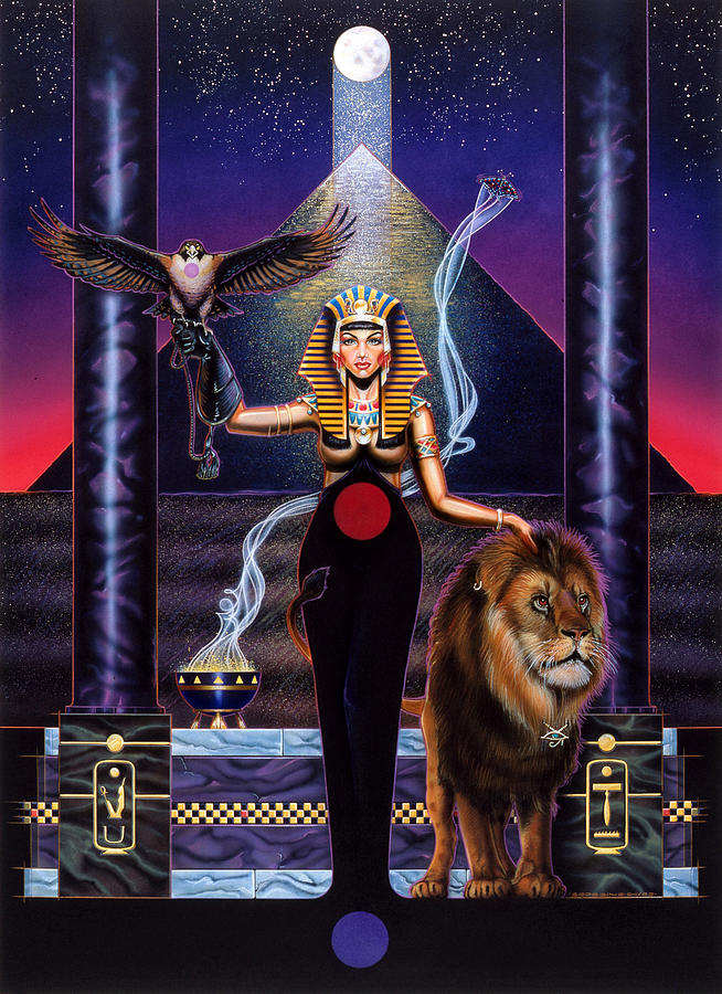 Egyptian Queen Painting