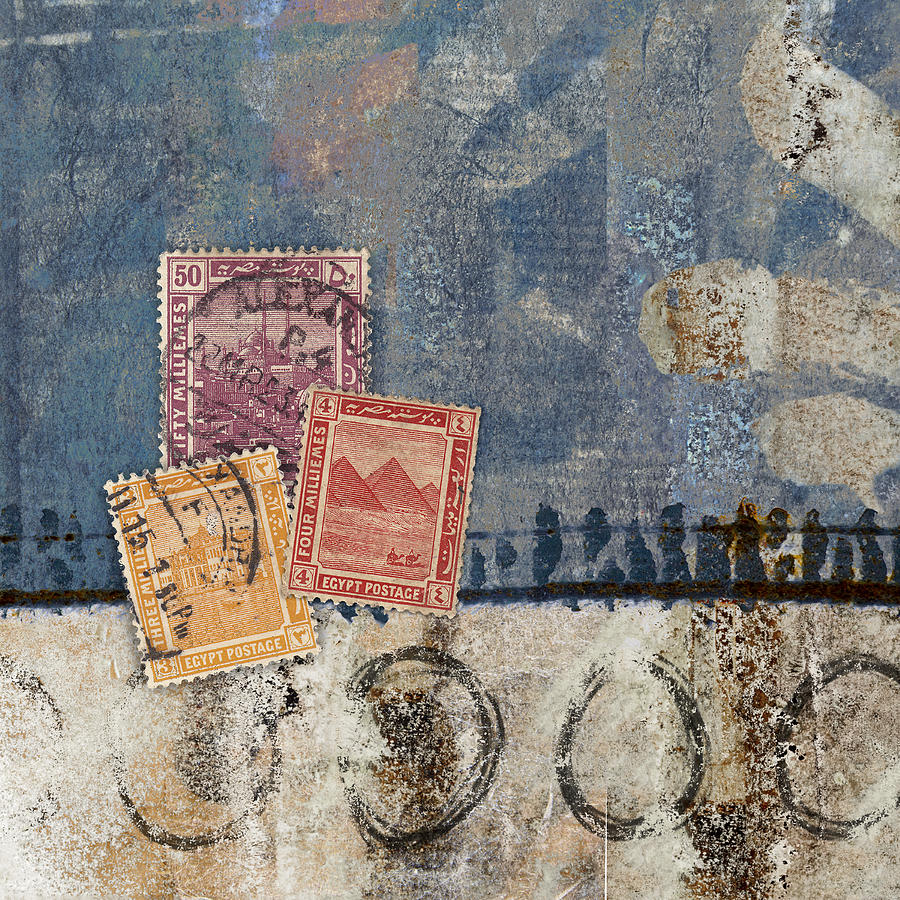 Stamp Photograph - Egyptian Skies by Carol Leigh