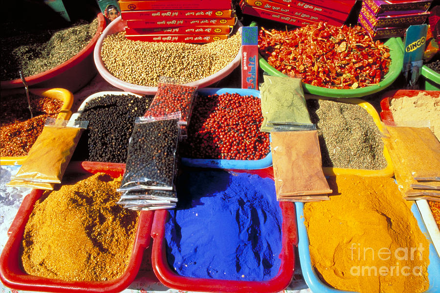 Egyptian Spice Market Photograph by Adam G. Sylvester