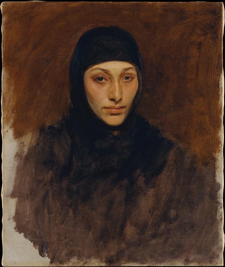 John Singer Sargent Painting - Egyptian Woman by John Singer Sargent