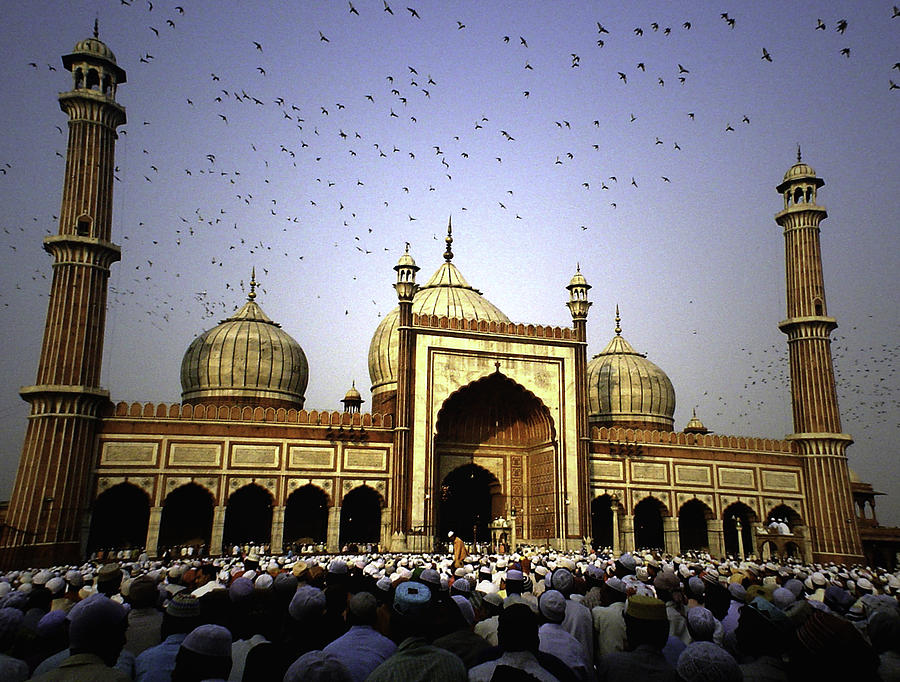 Eid prayers marking end of Ramadan, India Photograph by Akash Banerjee Photography