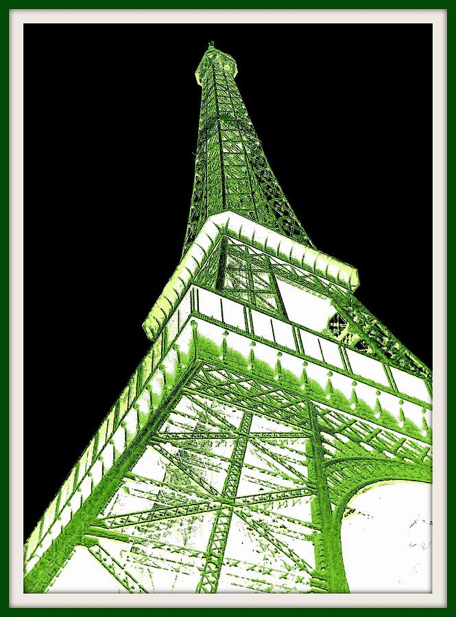 eifel tower painting