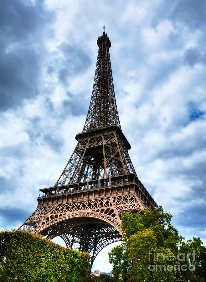 Eiffel Tower In Paris Photograph by Mel Steinhauer