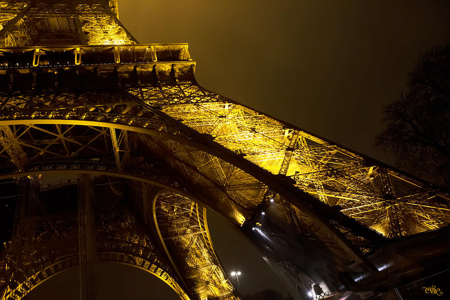 Eiffel French Icon Photograph by Evie Carrier
