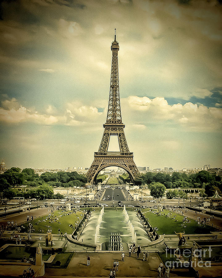Eiffel Photograph by Ken Johnson