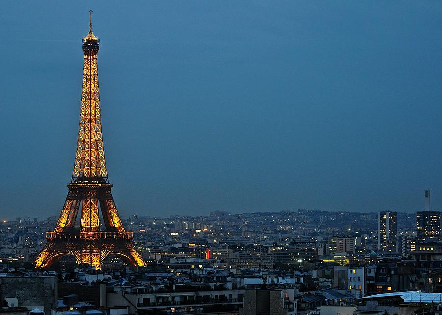 Eiffel nightscape   Photograph by Matt MacMillan