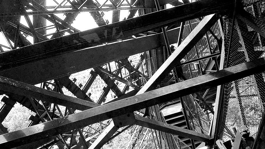 Eiffel Steel Photograph