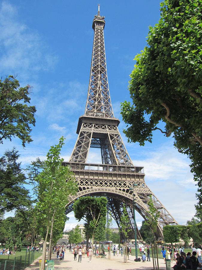Eiffel Tower - 1 Photograph by Pema Hou