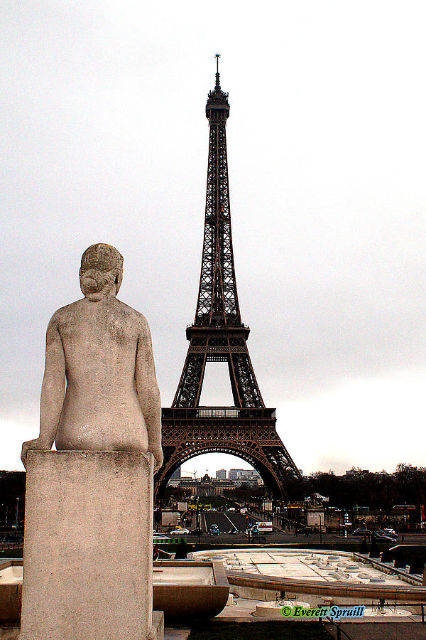 Eiffel Tower 2 Photograph by Everett Spruill