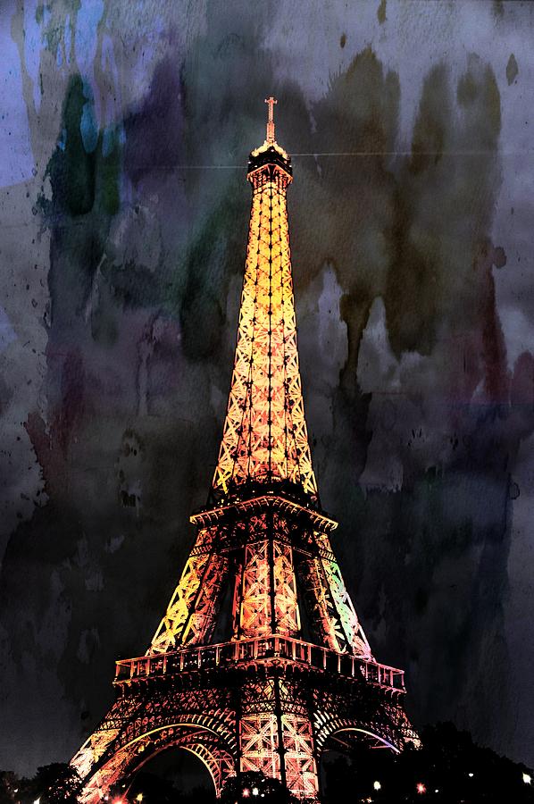 Eiffel Tower-3 Photograph by Bill Howard