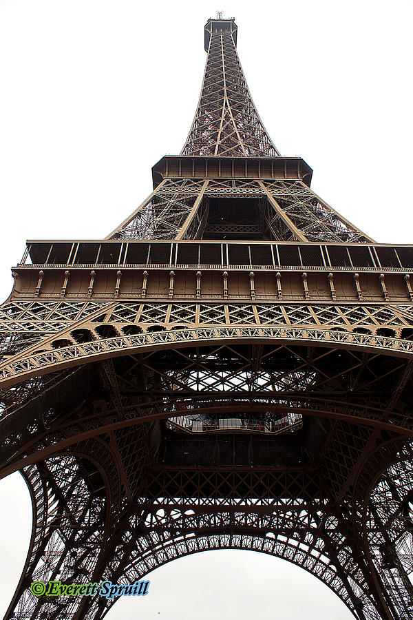 Eiffel Tower 6 Photograph by Everett Spruill