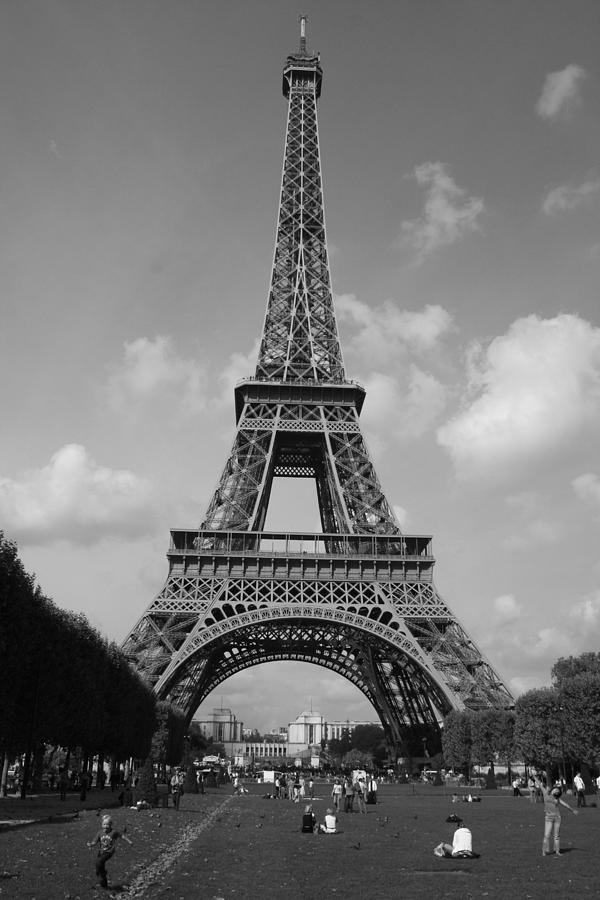 Eiffel Tower Photograph by Allan Morrison