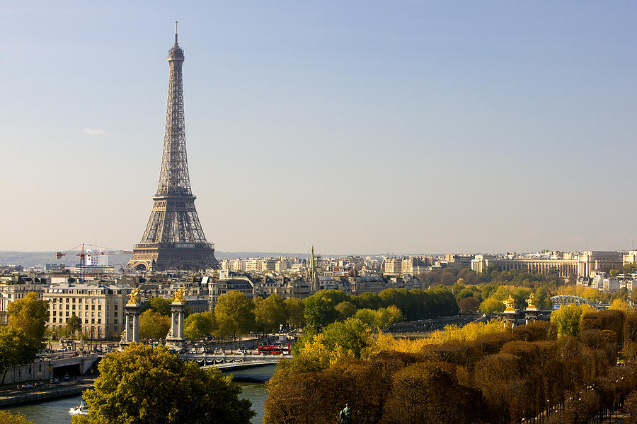 Paris France The Eiffel Tower Photograph by Andy Myatt