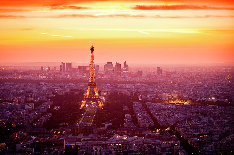 Eiffel Tower At Dusk Photograph by Richard Ianson Eiffel Tower At Dusk Photograph by Richard Ianson