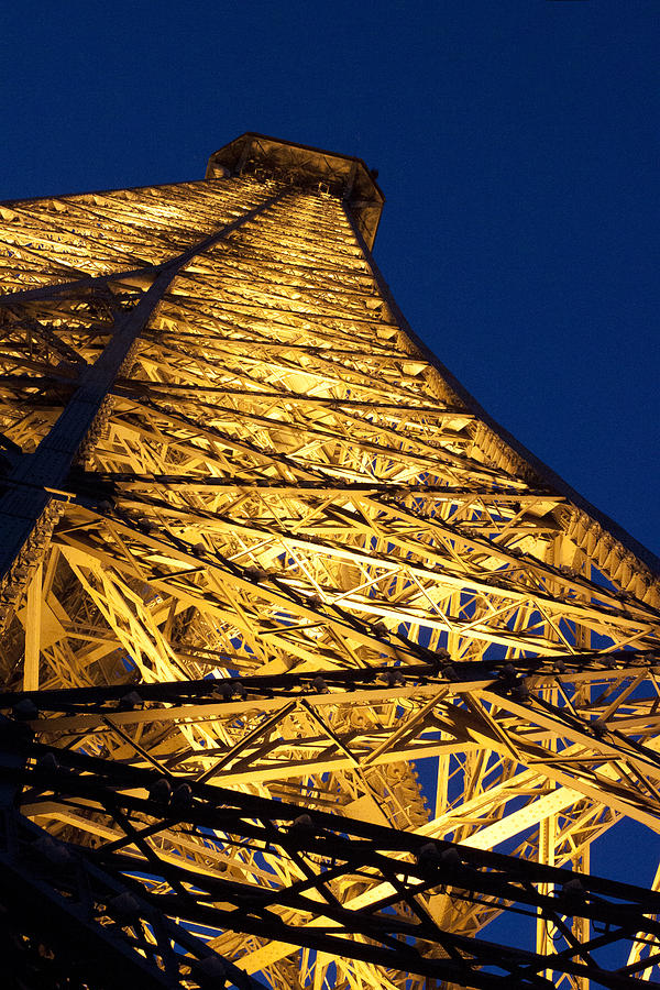 Eiffel Tower Photograph - Eiffel Tower at Night by Ivete Basso Photography