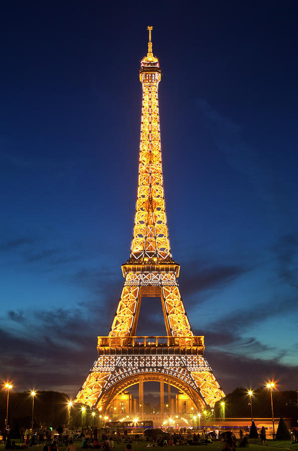 Eiffel Tower France Night : File:Eiffel Tower by night ...