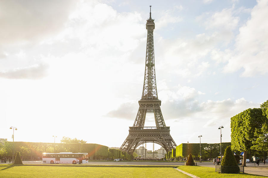 Eiffel Tower at park, Paris, France Photograph by Jacobs Stock Photography Ltd