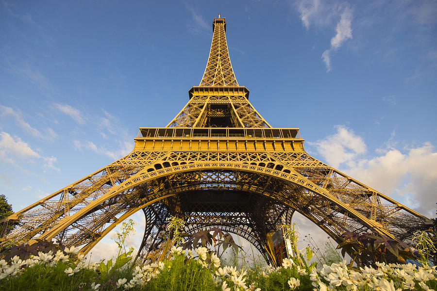 Eiffel Tower at summer afternoon Photograph by Kryssia Campos