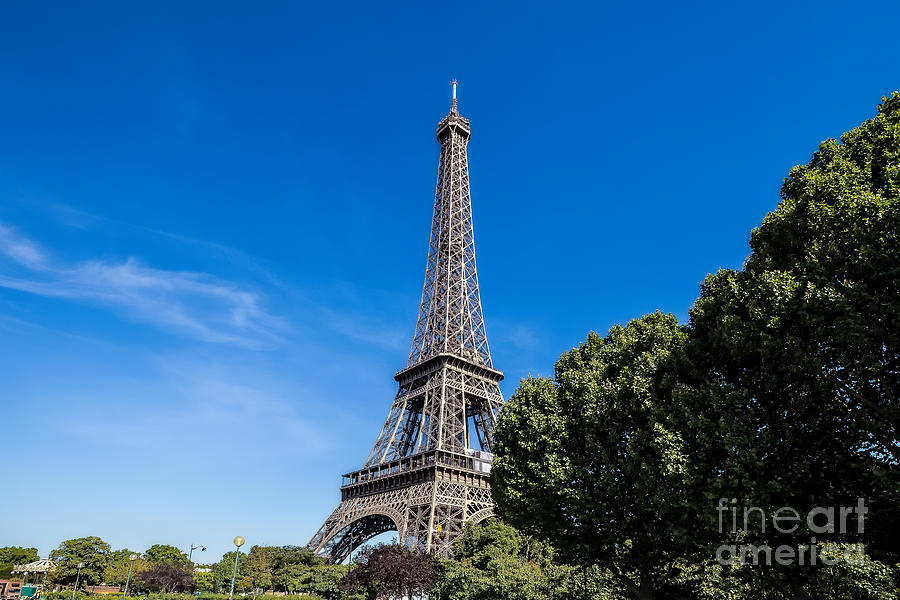 Eiffel Tower Photograph - Eiffel Tower- B by Rhonda Krause