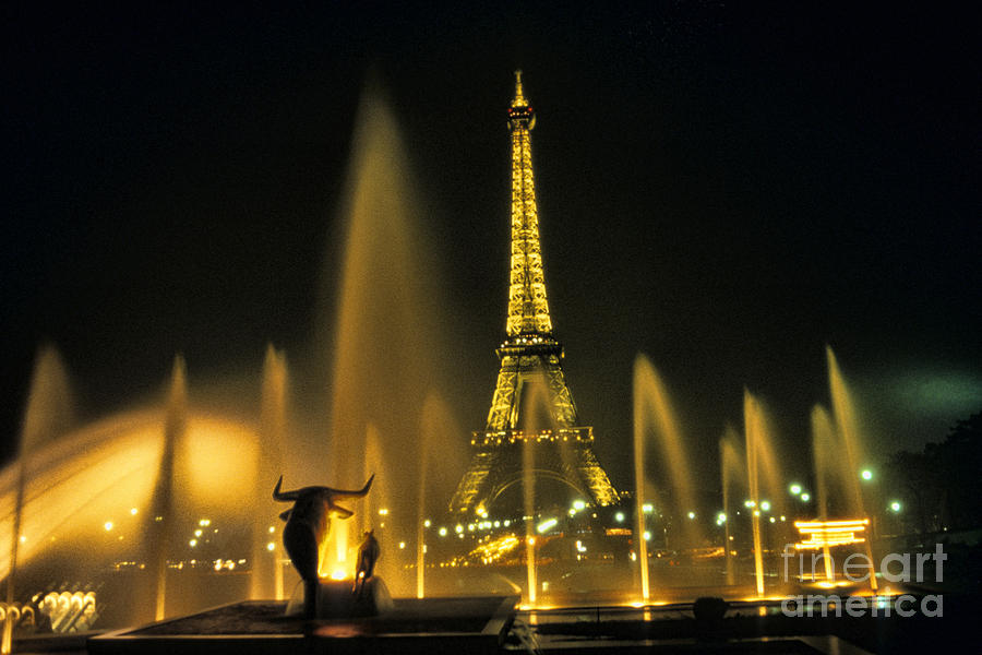 Eiffel Tower Photograph by Bill Bachmann
