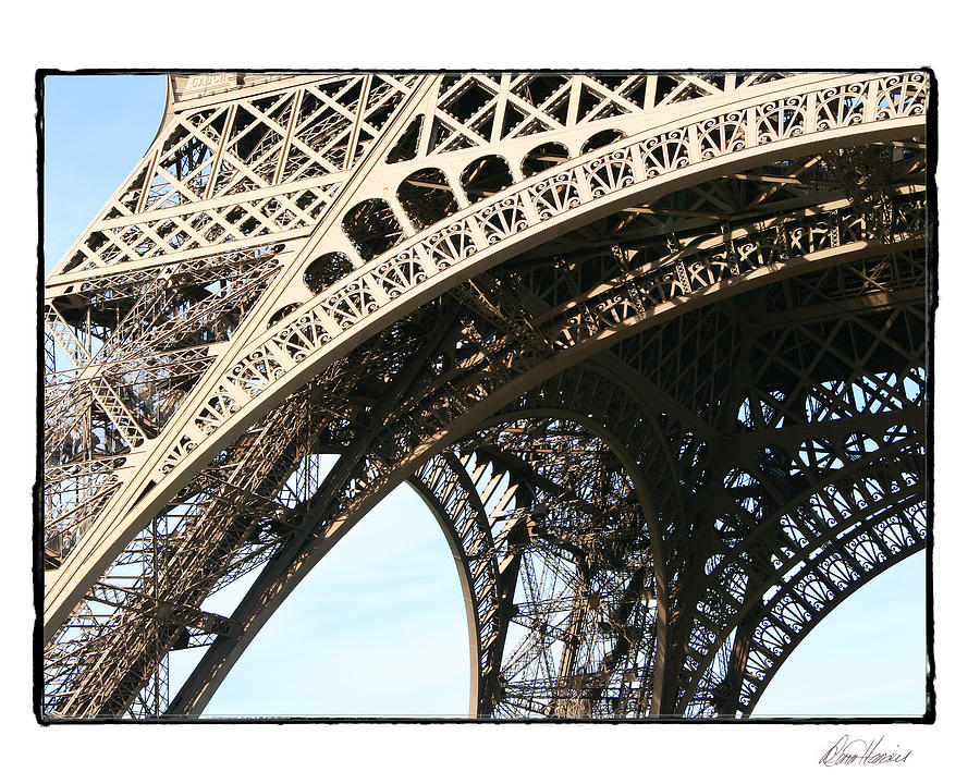 Eiffel Tower Photograph - Eiffel Tower Detail by Diana Haronis