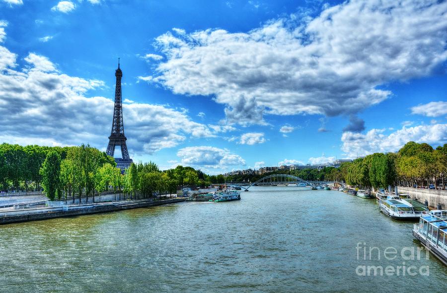 Eiffel Tower In Paris 4 Photograph by Mel Steinhauer