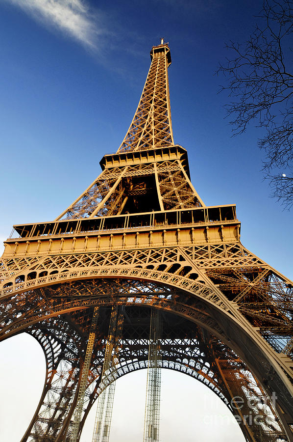 Eiffel Tower in Paris Photograph by Oksana Piliavska - Fine Art America