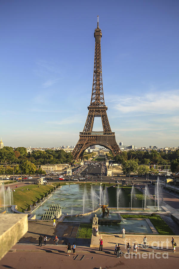 Eiffel tower view  Photograph by Patricia Hofmeester