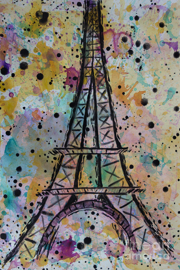 Eiffel Tower Painting